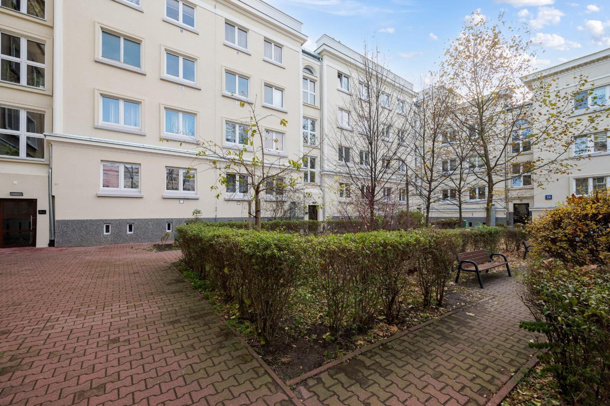 Stylish Cozy Flat In Warsaw Center Lägenhet Exteriör bild